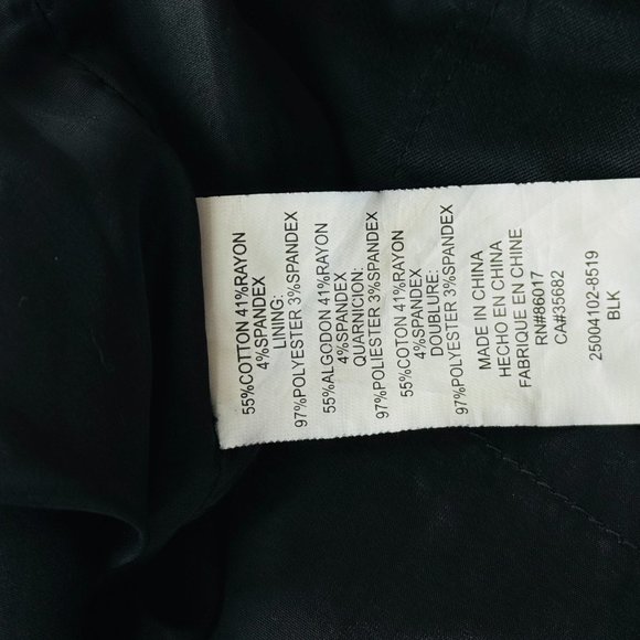 BEBE Women's Pencil Skirt with Pockets Black - Size 4 - Picture 3 of 5